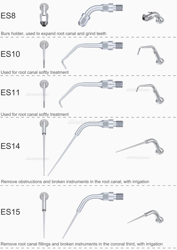 5Pcs Woodpecker ES1 120° Endodontics Tip Files Holder For SIRONA Scaler